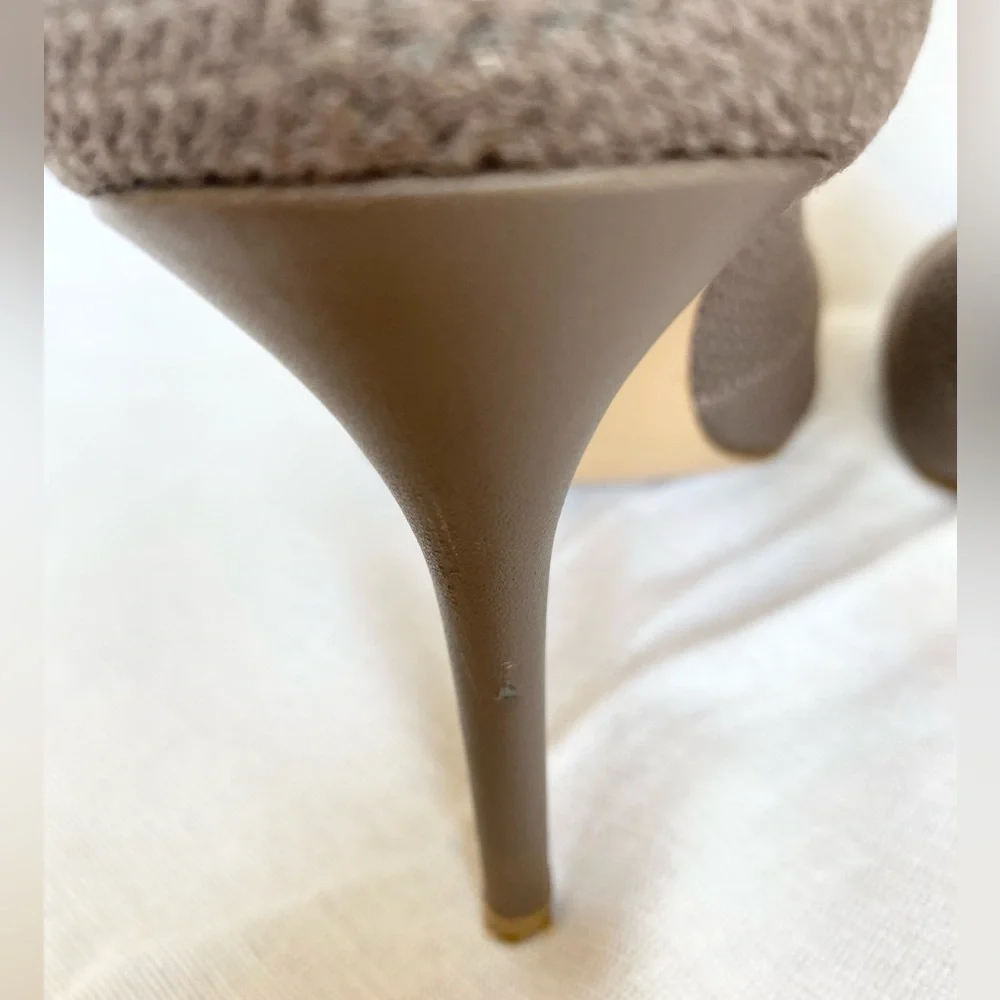 Charles by Charles David Stretch Peep-Toe Bootie in Taupe - Picture 9 of 9